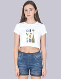 TROPICAL | PREMIUM CROP TOP