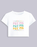 PET ME | CLASSIC FIT GRAPHIC BABY TEE