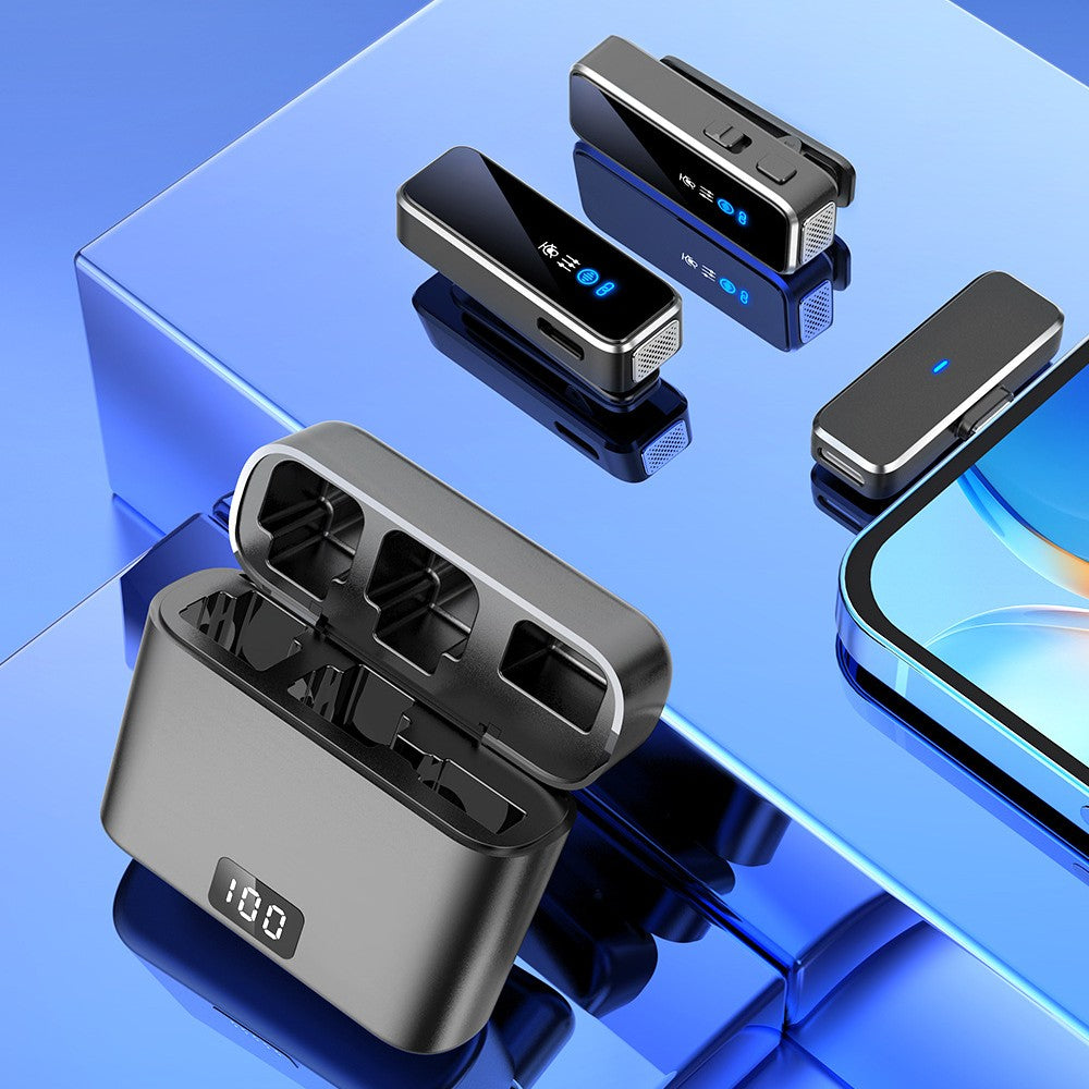 Wireless Collar Clip Microphone Noise Reduction | Blank Theory 