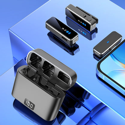 Wireless Collar Clip Microphone Noise Reduction | Blank Theory 